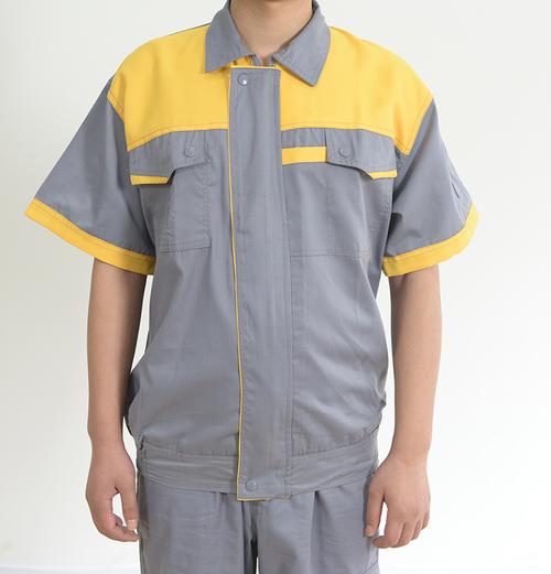工厂车间夏季劳保服汽修服工程服